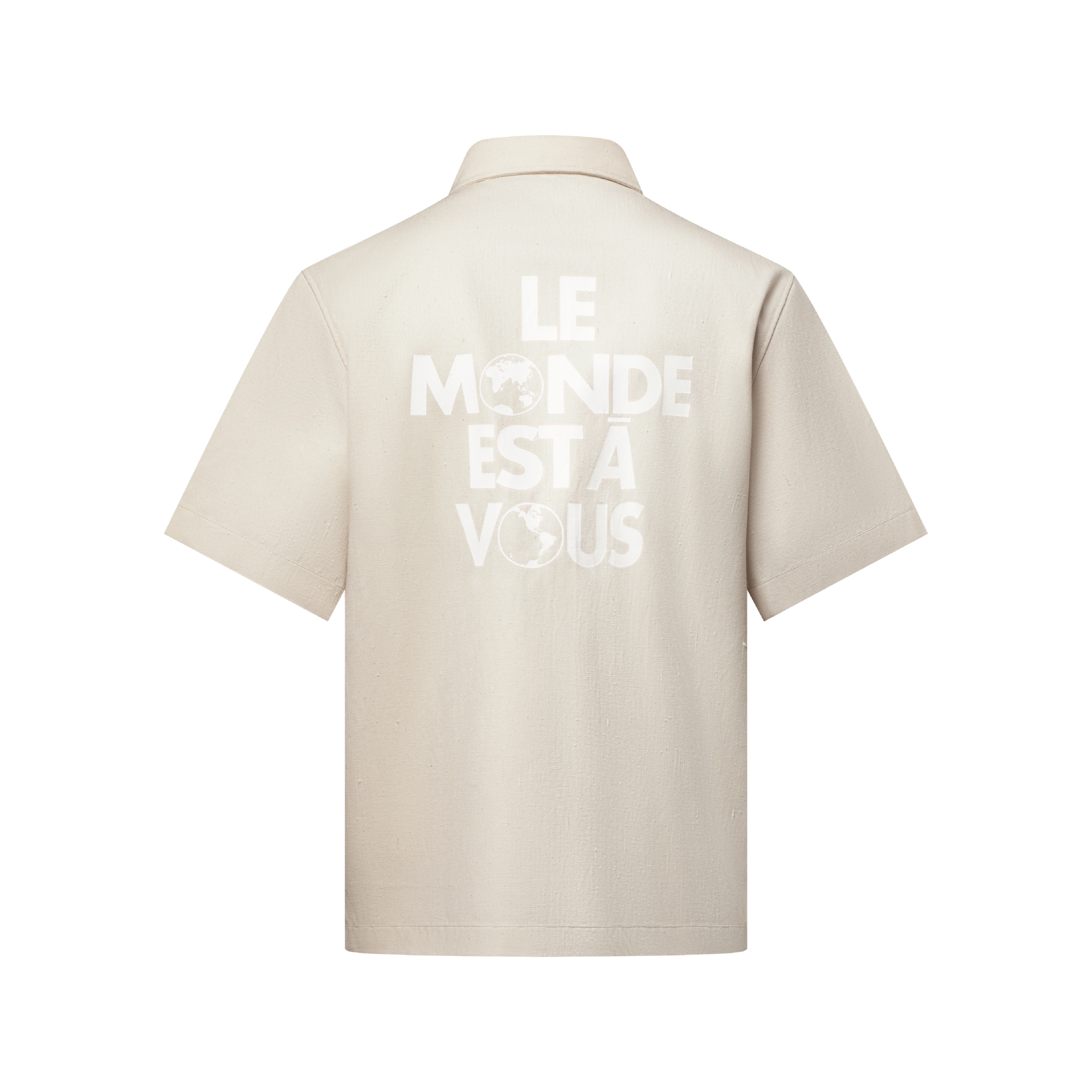 Camisa de Manga Curta em Mescla de Seda - Ready-to-Wear | LOUIS